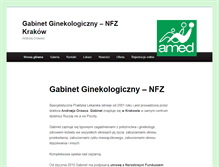 Tablet Screenshot of ginekolog.krakow-nfz.pl
